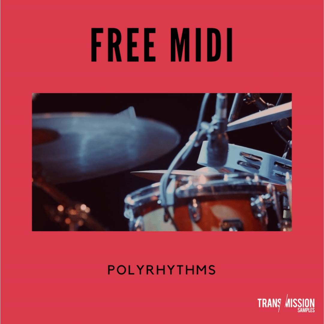 PolyRhythms Free Samples, Midi drums melody and loops